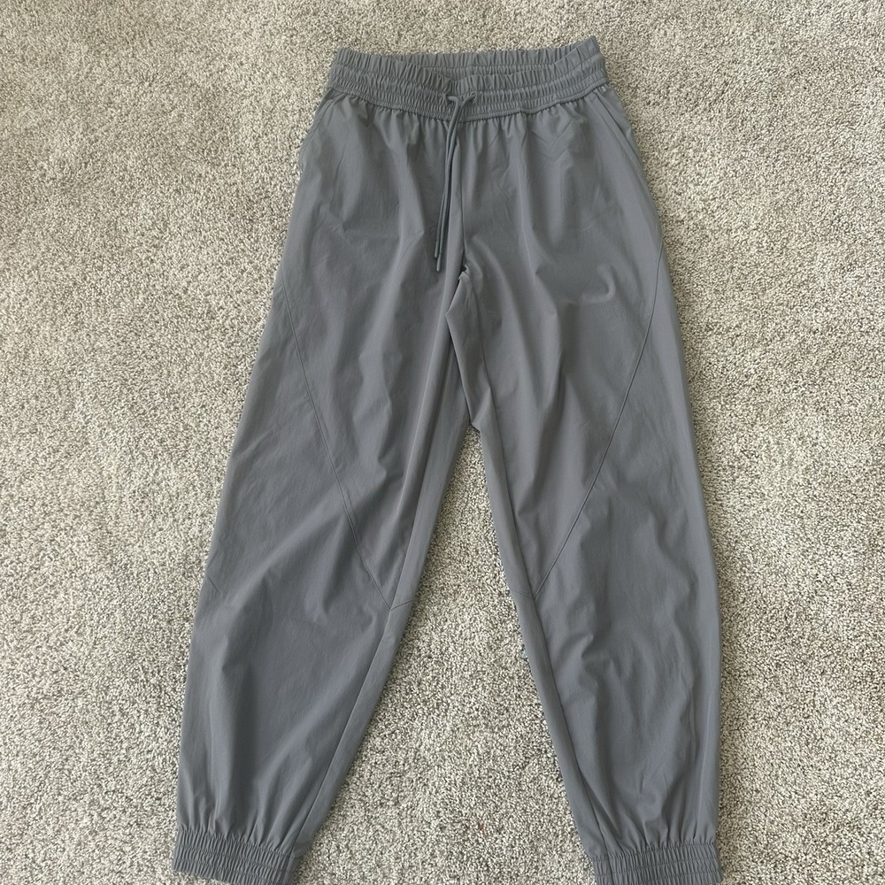 Spyder Active Gray Women's Small Jogger Pants Drawstring Elastic Waist Pockets